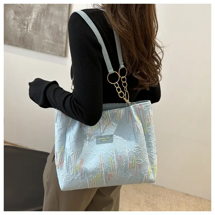 Pink Printed Shoulder Bag for Women — feature 21