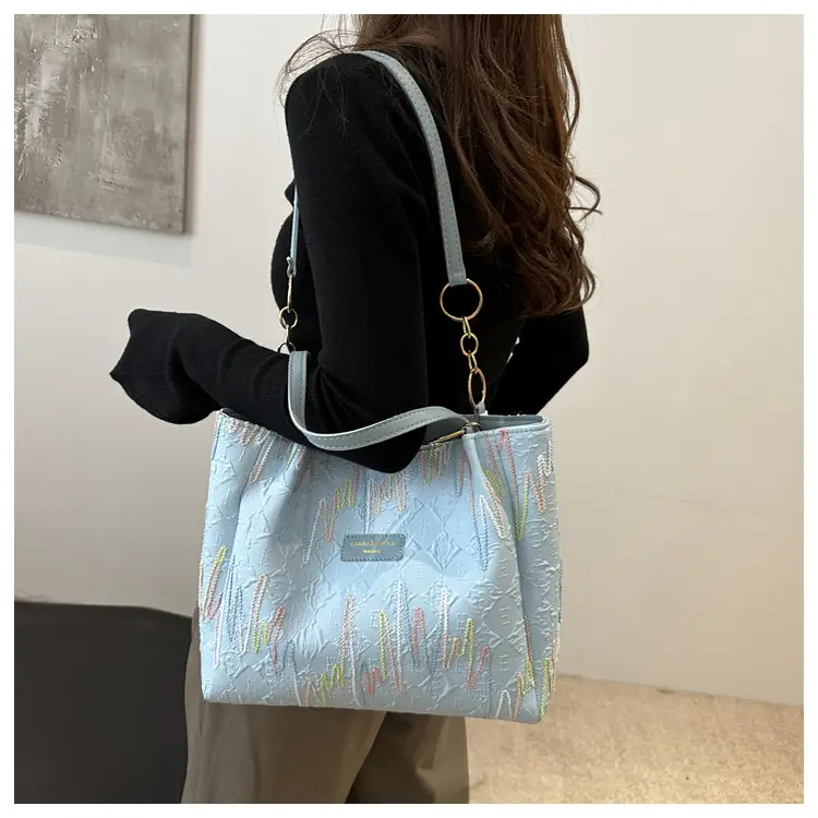 Pink Printed Shoulder Bag for Women — feature 23