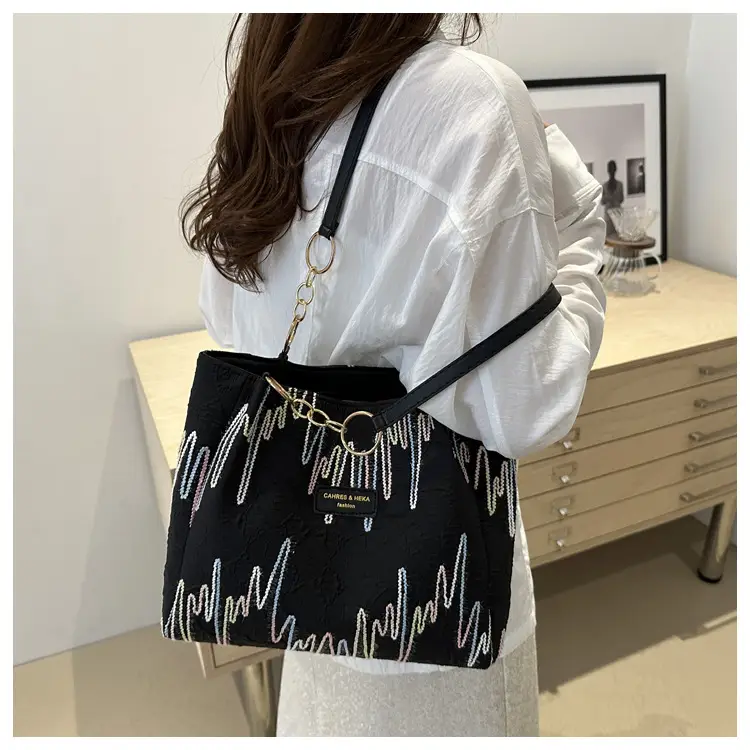 Pink Printed Shoulder Bag for Women — feature 32