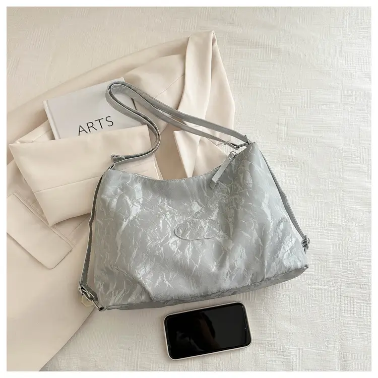 2024 Grey Shoulder Bag for Women Large Capacity — feature 11
