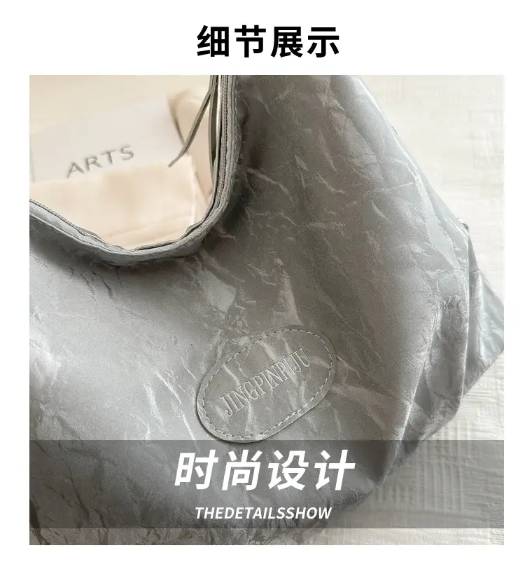 2024 Grey Shoulder Bag for Women Large Capacity — feature 3