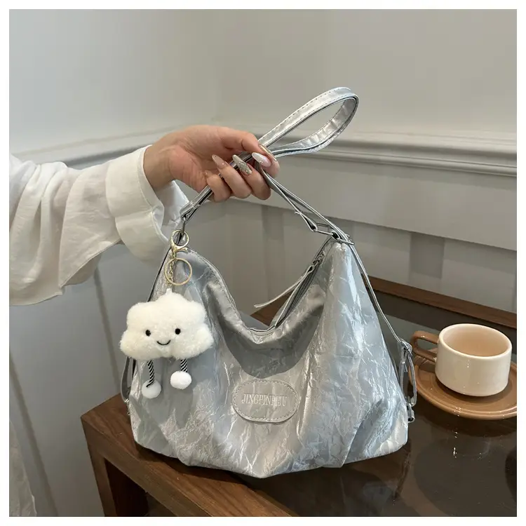 2024 Grey Shoulder Bag for Women Large Capacity — feature 48