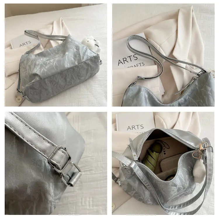 2024 Grey Shoulder Bag for Women Large Capacity — feature 8