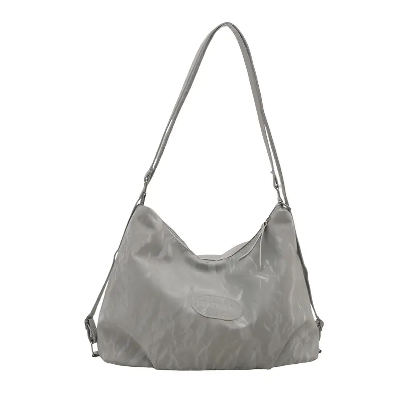 2024 Grey Shoulder Bag for Women Large Capacity - Image 5