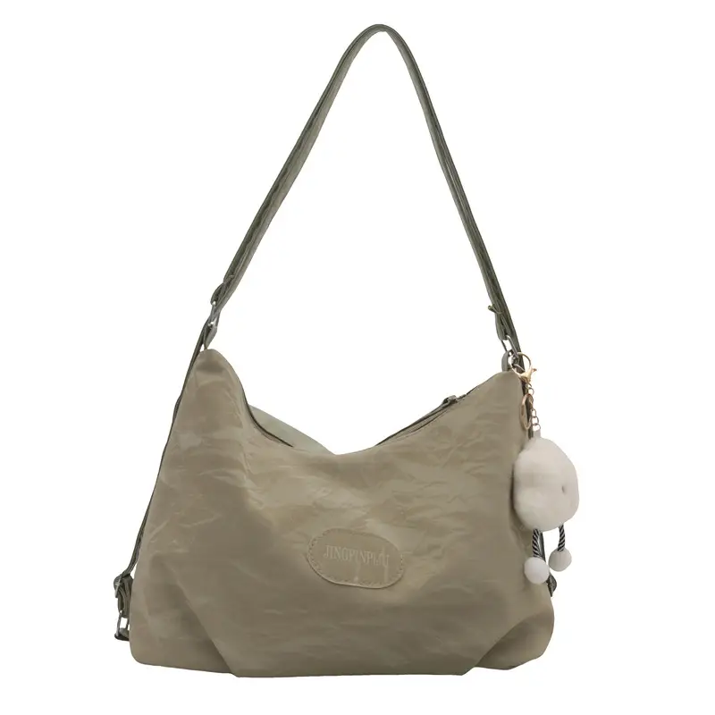 2024 Grey Shoulder Bag for Women Large Capacity - Image 6