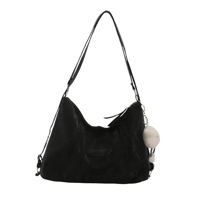2024 Grey Shoulder Bag for Women Large Capacity - Image 8