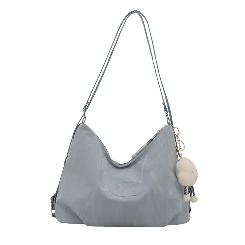 2024 Grey Shoulder Bag for Women Large Capacity - Image 9