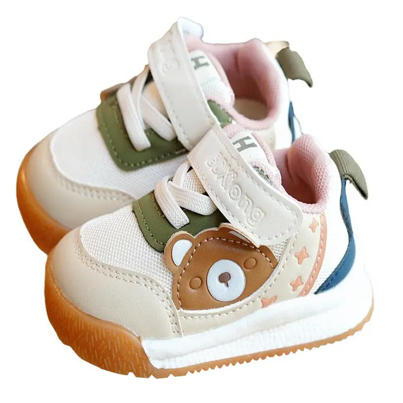 Toddler Shoes Spring Autumn Beginner 1-2Yr Anti Drop Non Slip Mesh