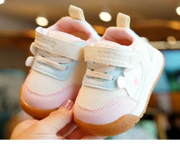 Toddler Shoes Spring Autumn Beginner 1-2Yr Anti Drop Non Slip Mesh — feature 10