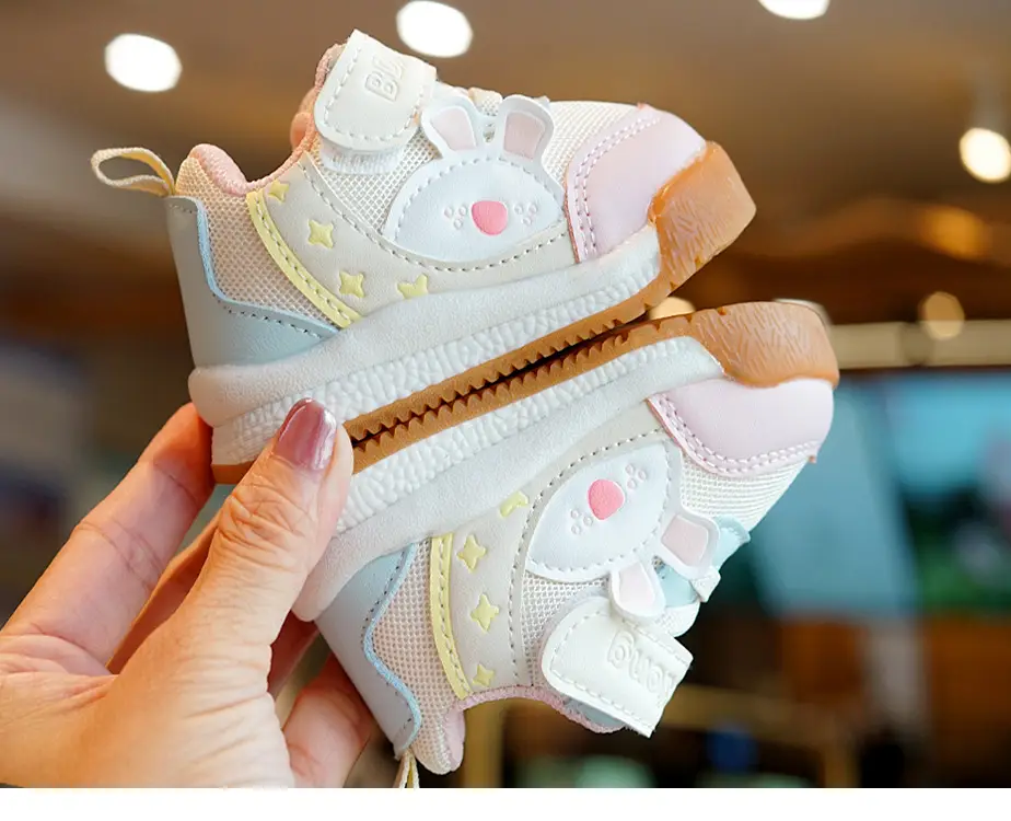 Toddler Shoes Spring Autumn Beginner 1-2Yr Anti Drop Non Slip Mesh — feature 11