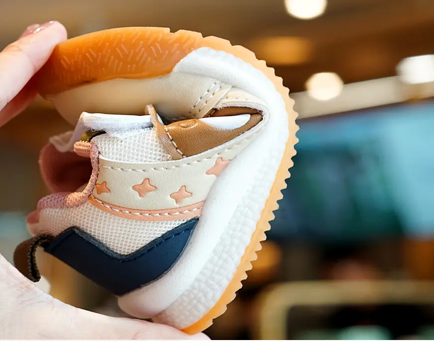 Toddler Shoes Spring Autumn Beginner 1-2Yr Anti Drop Non Slip Mesh — feature 2