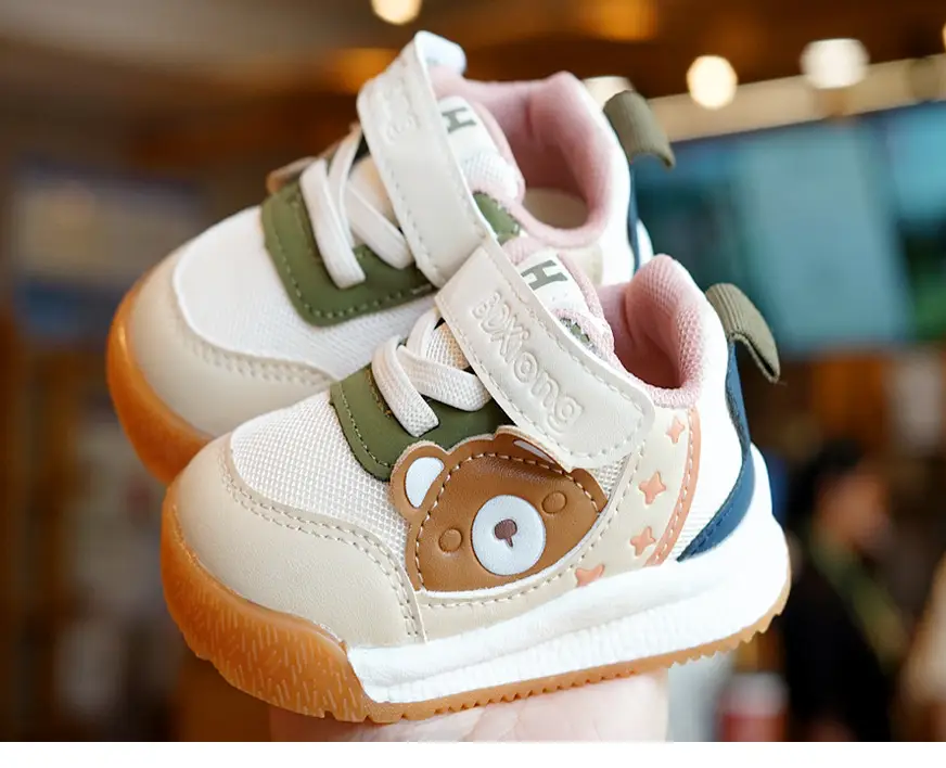 Toddler Shoes Spring Autumn Beginner 1-2Yr Anti Drop Non Slip Mesh — feature 5