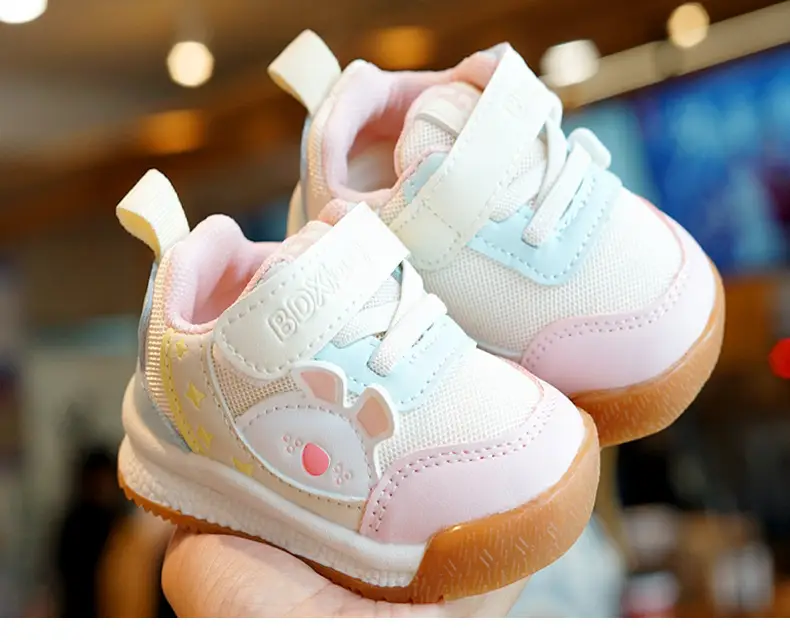 Toddler Shoes Spring Autumn Beginner 1-2Yr Anti Drop Non Slip Mesh — feature 8