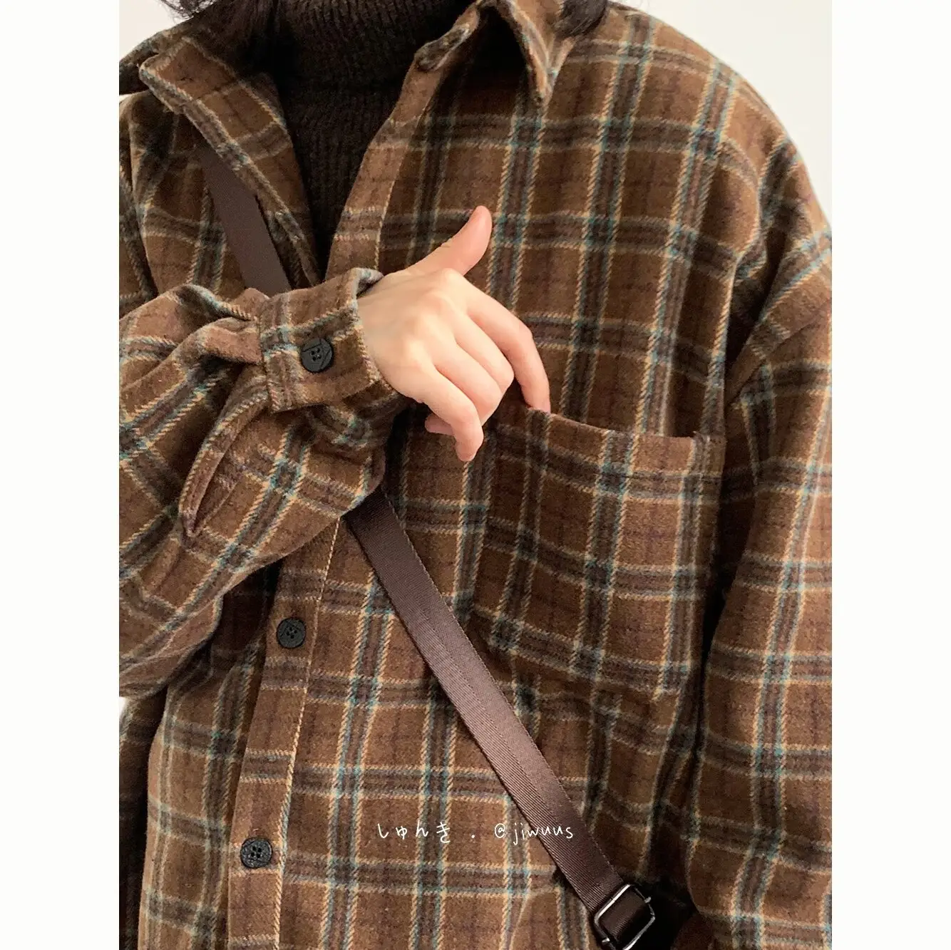 Winter Vintage Striped Oversize Jacket Boys Girls College Style — feature 2