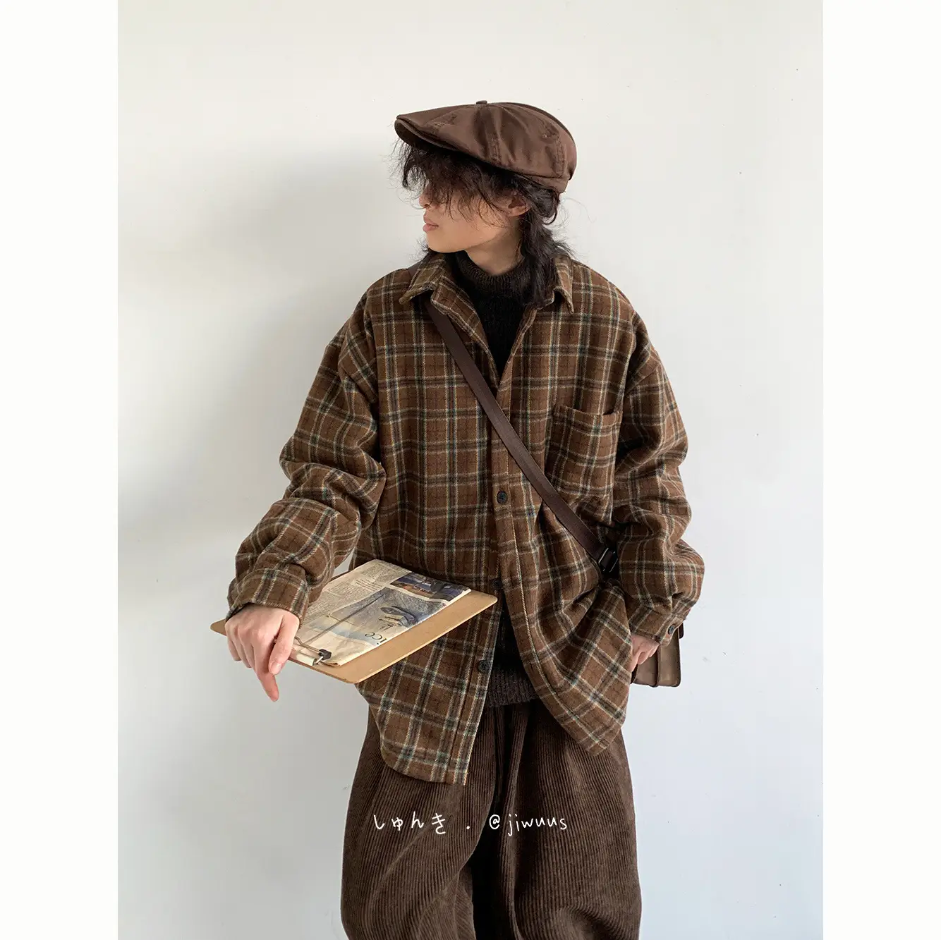 Winter Vintage Striped Oversize Jacket Boys Girls College Style — feature 5