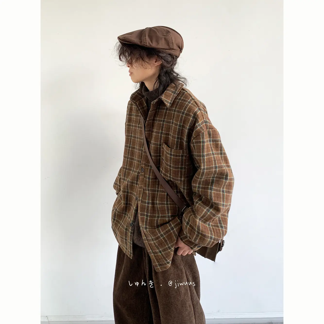 Winter Vintage Striped Oversize Jacket Boys Girls College Style — feature 6