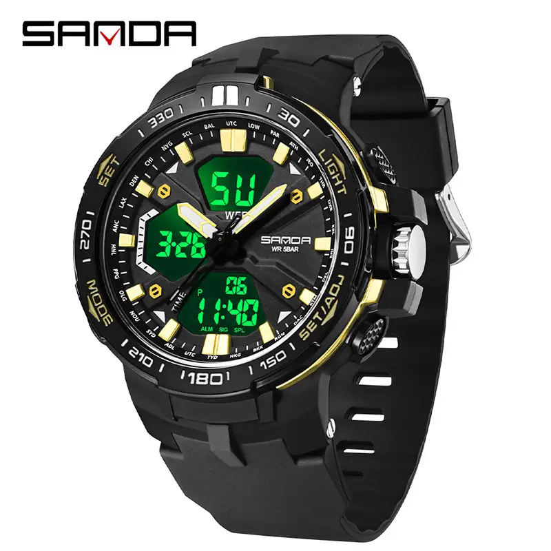 Sanda Multi-Function Waterproof Watch for Students - Image 6