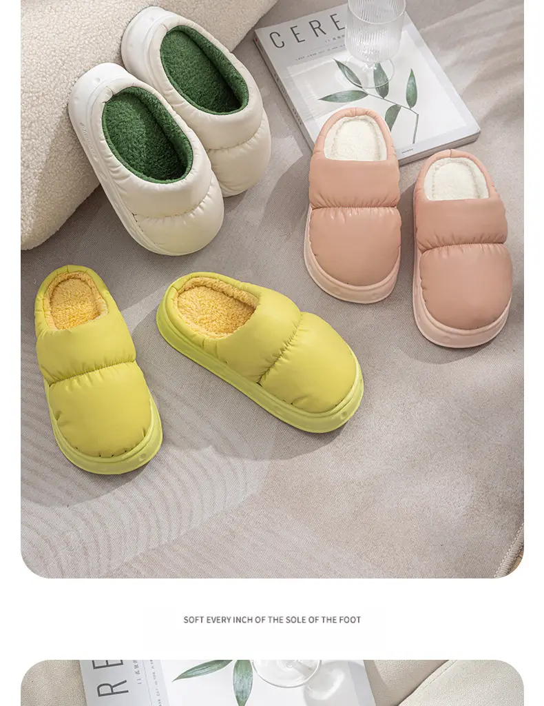 2026 New Cotton Slippers for Men, Winter Indoor Home Warm Non-Slip Plush Thick-Soled Outdoor Cotton Slippers for Men in Winter — feature 15