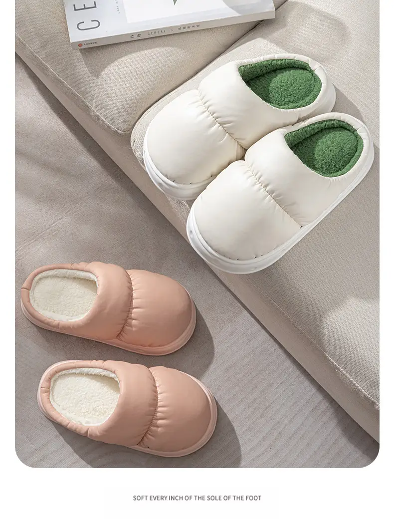 2026 New Cotton Slippers for Men, Winter Indoor Home Warm Non-Slip Plush Thick-Soled Outdoor Cotton Slippers for Men in Winter — feature 16