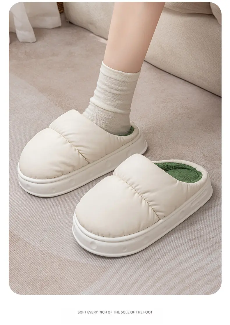 2026 New Cotton Slippers for Men, Winter Indoor Home Warm Non-Slip Plush Thick-Soled Outdoor Cotton Slippers for Men in Winter — feature 17