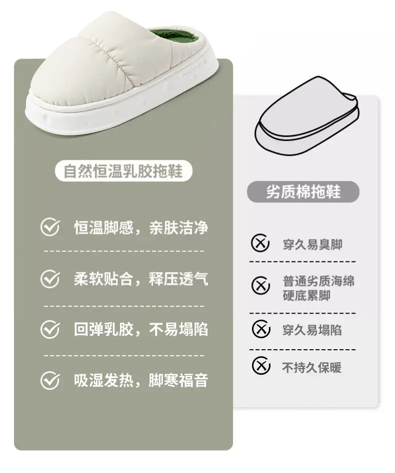 2026 New Cotton Slippers for Men, Winter Indoor Home Warm Non-Slip Plush Thick-Soled Outdoor Cotton Slippers for Men in Winter — feature 8