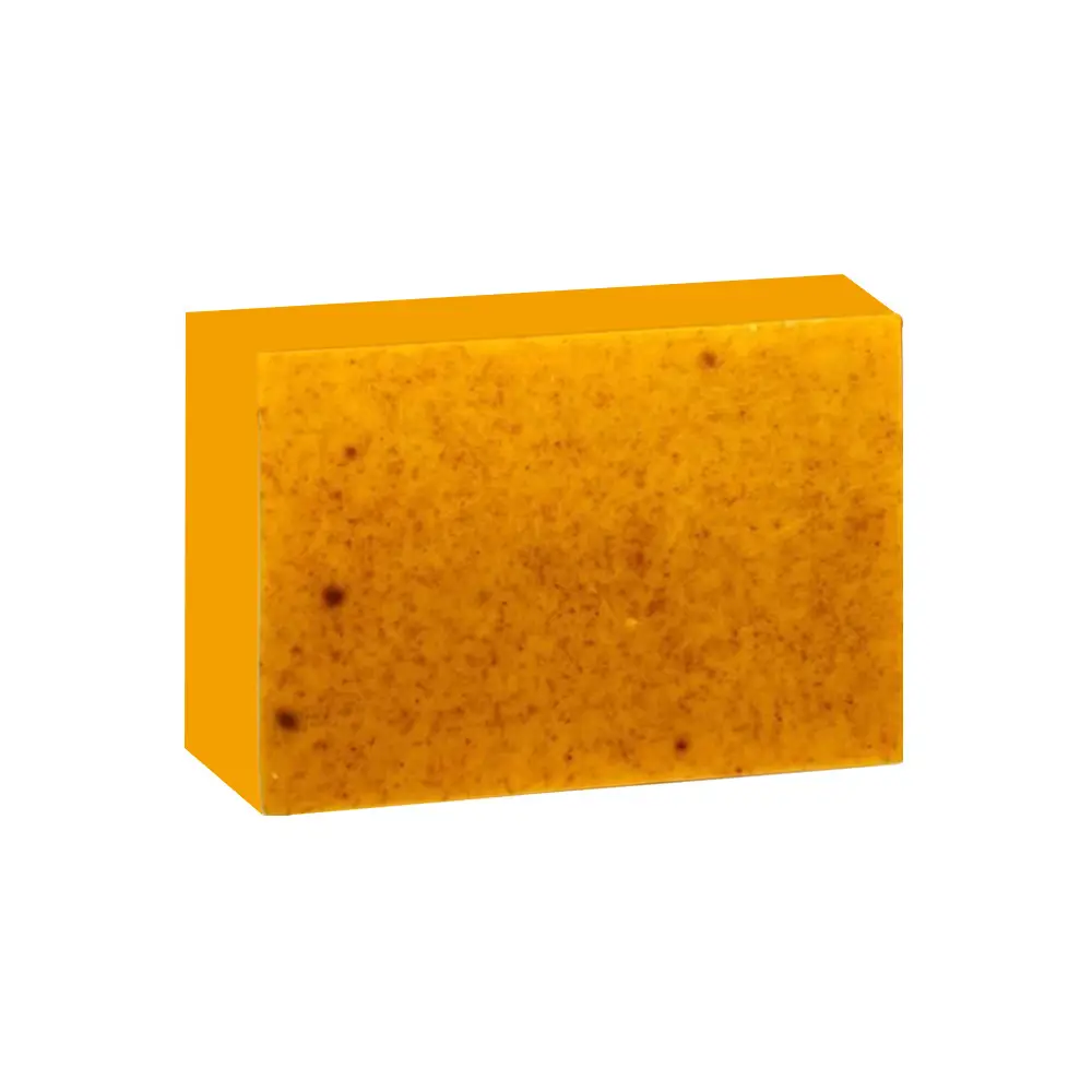 Cross-border explosions turmeric soap kojic acid soap lemon turmeric soap cleaning bath face handmade soap ginger particles soap - Image 11