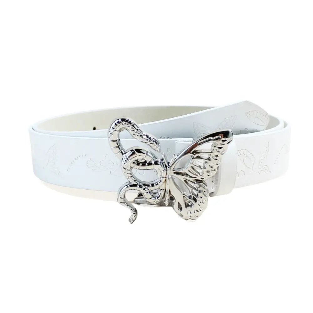 Women's Butterfly Belt with Gold Plated Buckle - Image 11