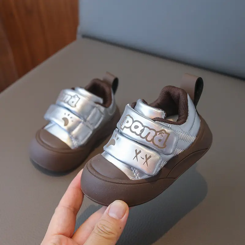 Toddler Shoes Silver Brown Dropshipping 2026