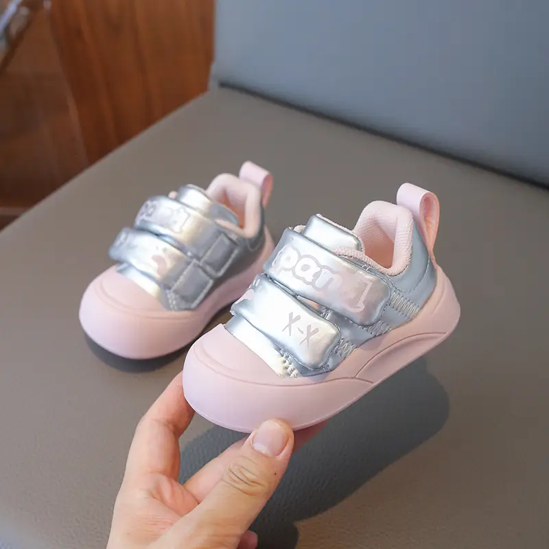 Toddler Shoes Silver Brown Dropshipping 2026