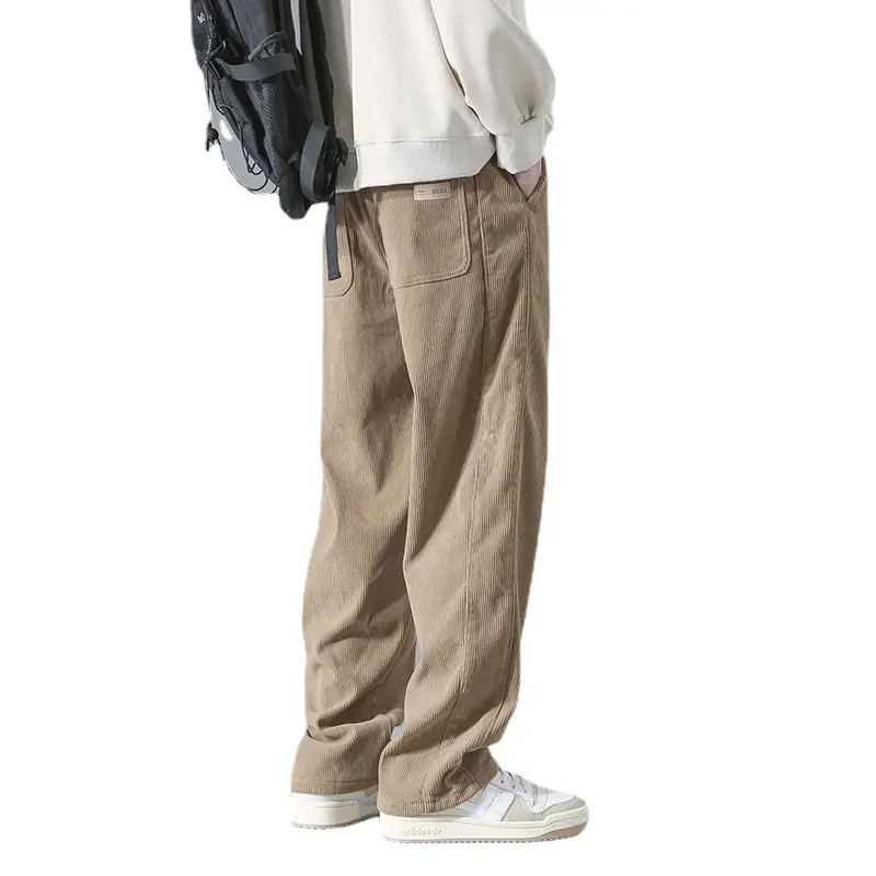 Men's Loose Straight Trousers Spring Summer 2024