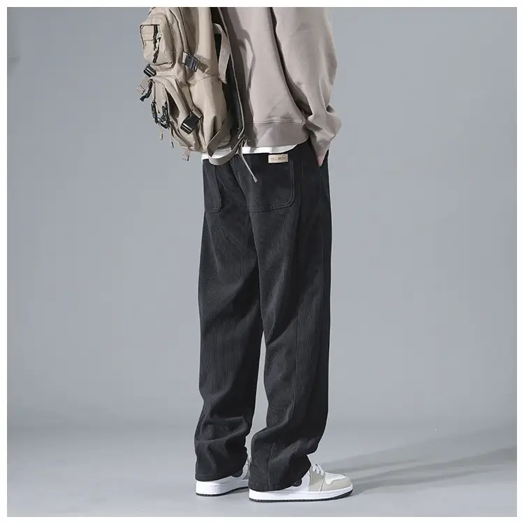 Men's Loose Straight Trousers Spring Summer 2024 — feature 11