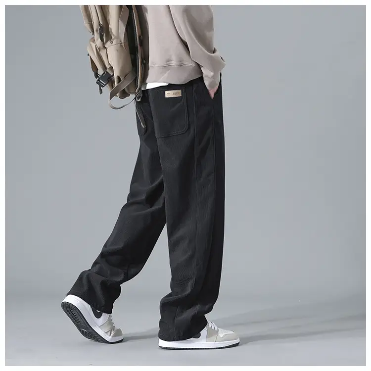 Men's Loose Straight Trousers Spring Summer 2024 — feature 12