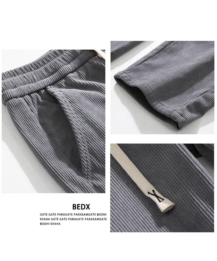 Men's Loose Straight Trousers Spring Summer 2024 — feature 3