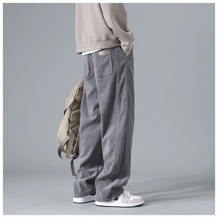 Men's Loose Straight Trousers Spring Summer 2024 — feature 5