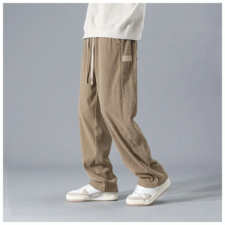 Men's Loose Straight Trousers Spring Summer 2024 — feature 8