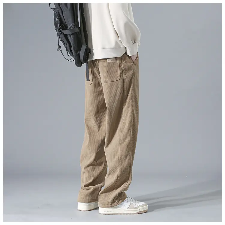 Men's Loose Straight Trousers Spring Summer 2024 — feature 9