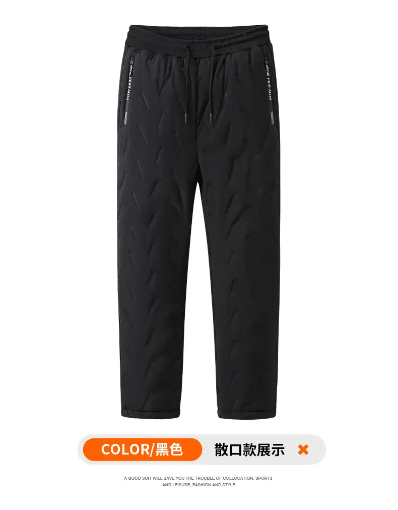 Winter Fleece Warm Pants Thickened All Match — feature 17