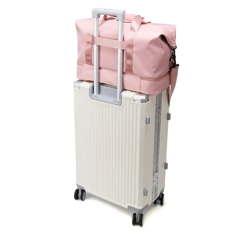 Portable Travel Bag Set Pink & Blue for Women