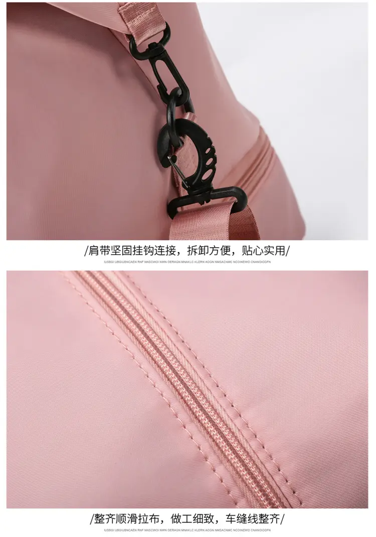 Portable Travel Bag Set Pink & Blue for Women — feature 26