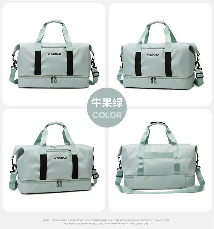 Portable Travel Bag Set Pink & Blue for Women — feature 30