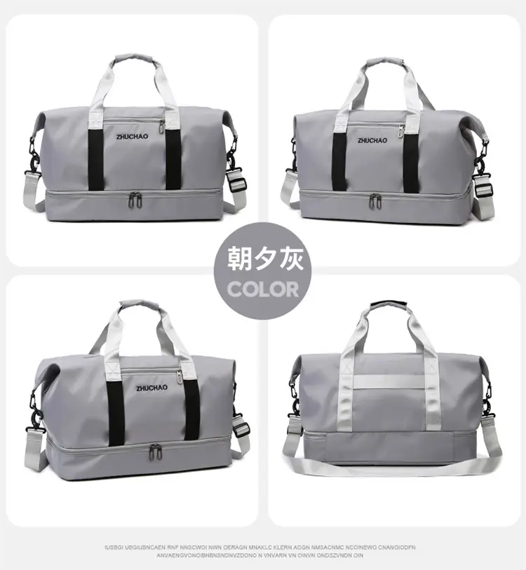 Portable Travel Bag Set Pink & Blue for Women — feature 31
