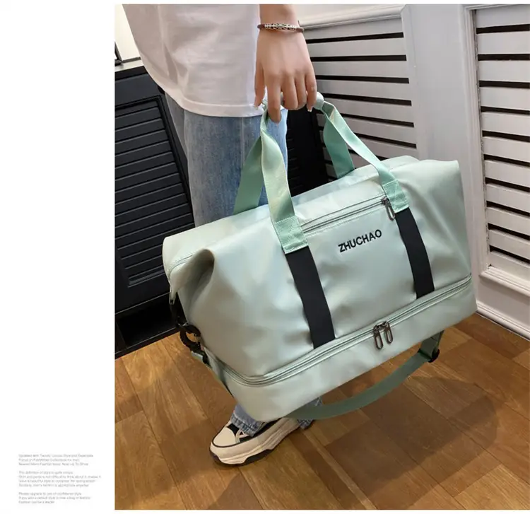 Portable Travel Bag Set Pink & Blue for Women — feature 41