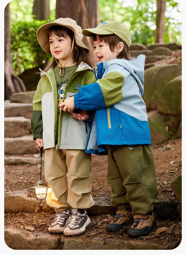 Dudujia Baby Camping T-Shirt Brown Kids 3Pc Set — feature 41