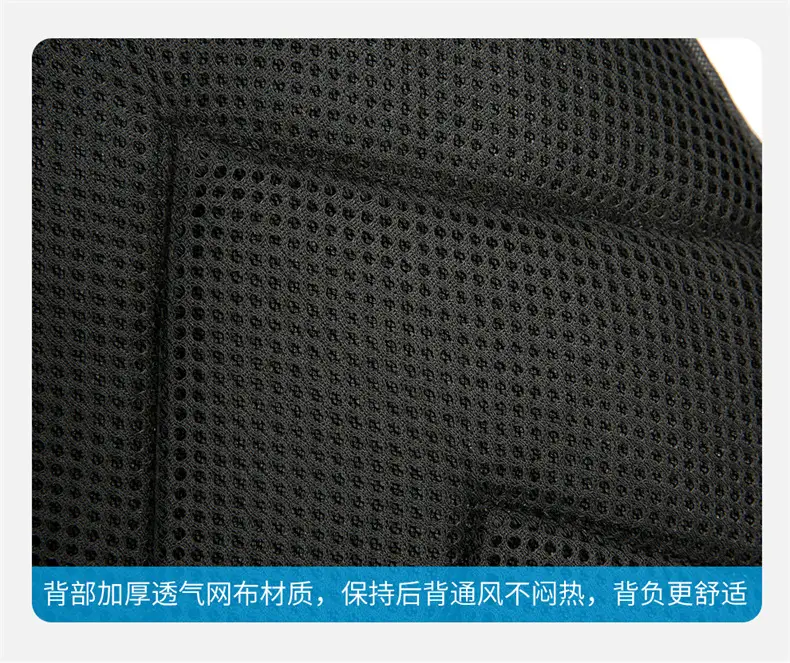 Black Large Capacity Crossbody Bag for Men — feature 12
