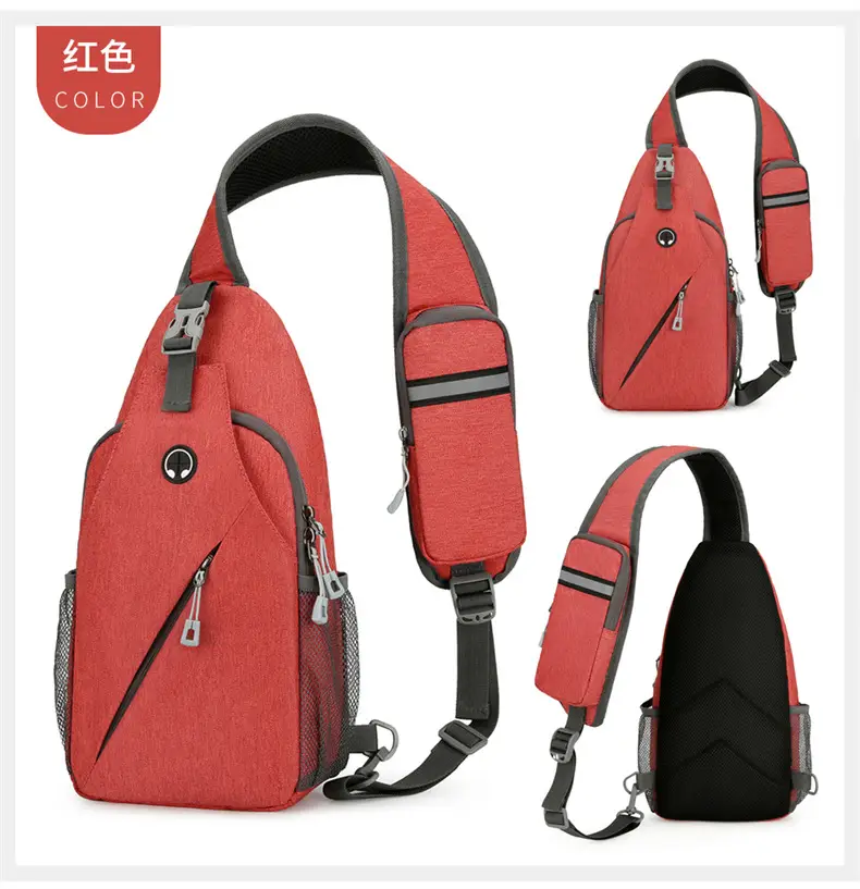 Black Large Capacity Crossbody Bag for Men — feature 28