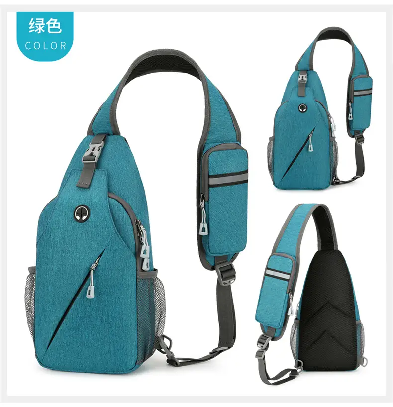Black Large Capacity Crossbody Bag for Men — feature 29