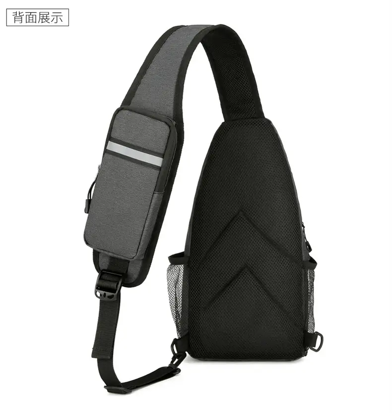 Black Large Capacity Crossbody Bag for Men — feature 36