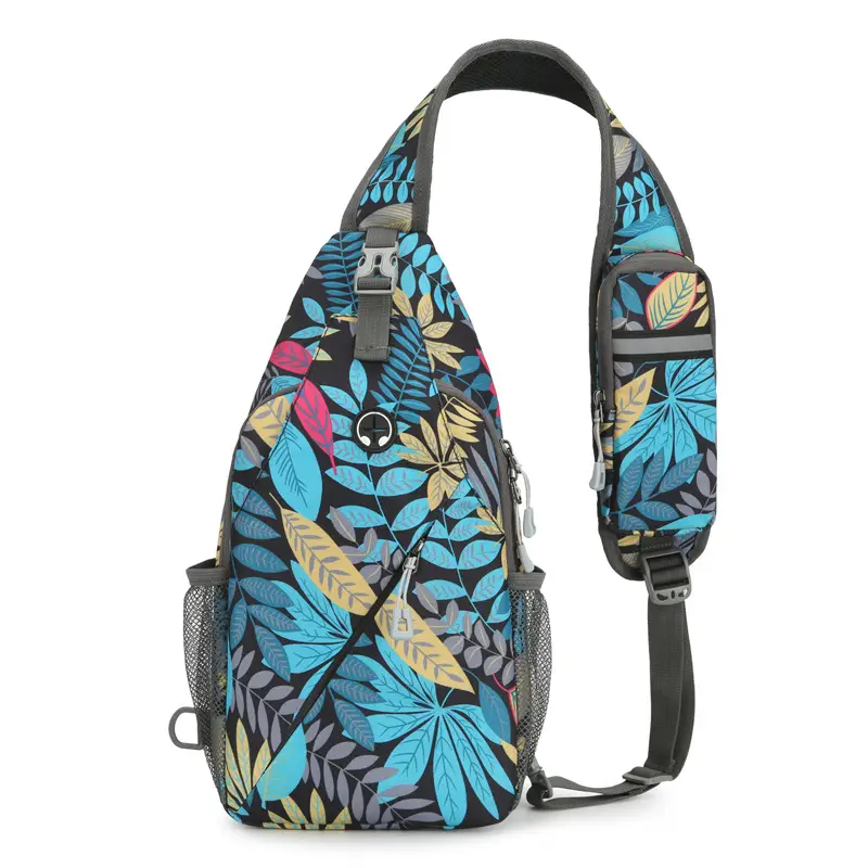 Black Large Capacity Crossbody Bag for Men