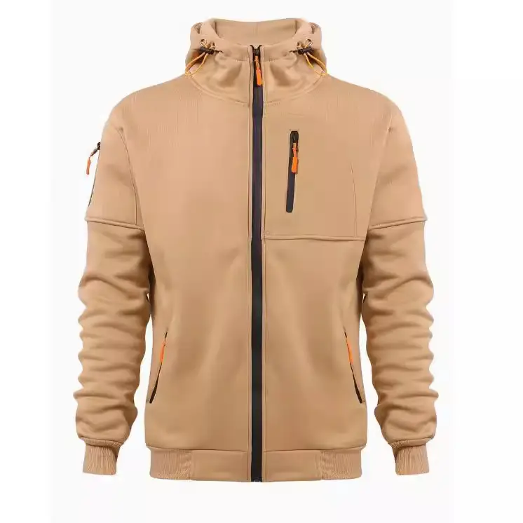 Multi-Zipper Hoodie for Men Multi Color Sports Style - Image 15