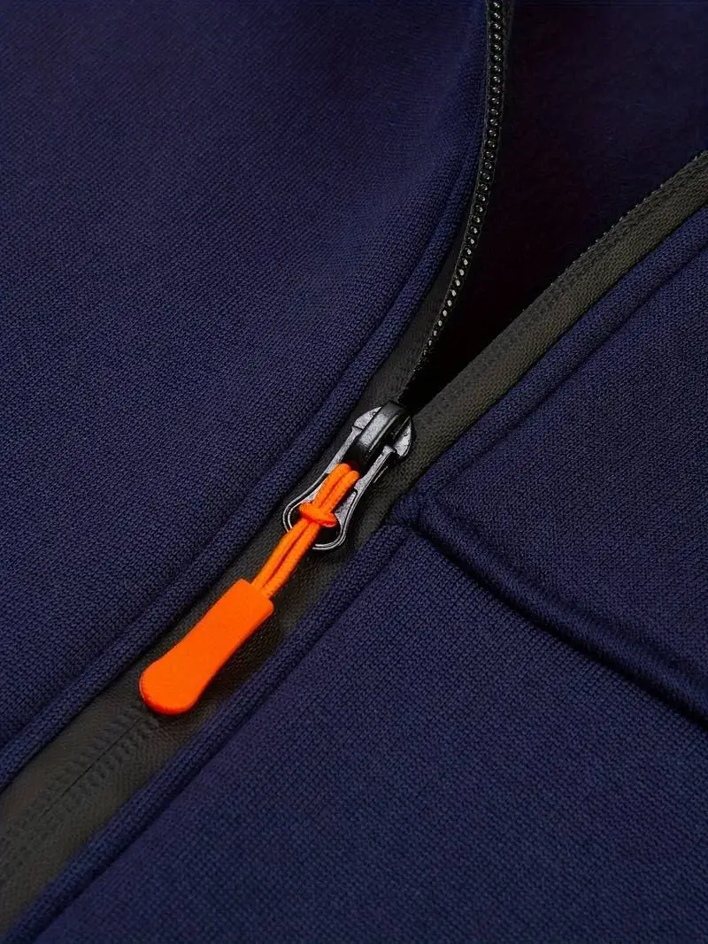 Multi-Zipper Hoodie for Men Multi Color Sports Style — feature 13
